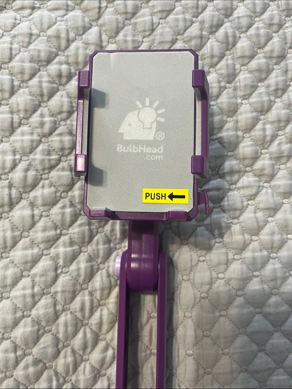 BulbHead Purple Phone Car Mount Holder